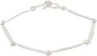 Youth Silver Bar Chain Bracelet