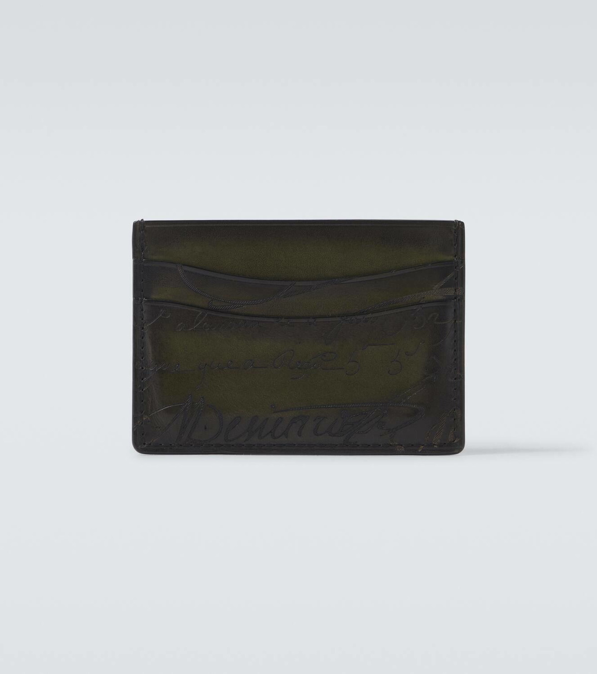 Berluti Scritto Leather card holder