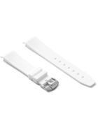 Horus Watch Straps - 20mm Rubber Integrated Watch Strap - White