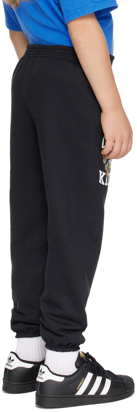 OOOF SSENSE Exclusive Kids Black Relaxed-Fit Lounge Pants