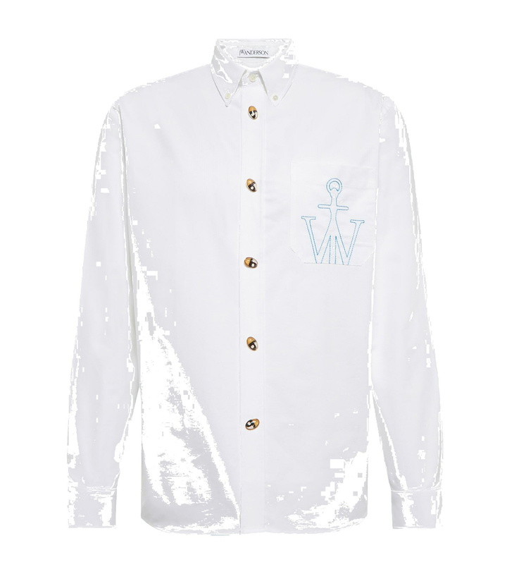 Photo: JW Anderson - Logo cotton shirt