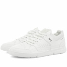 ON Men's The Roger Clubhouse Sneakers in All White