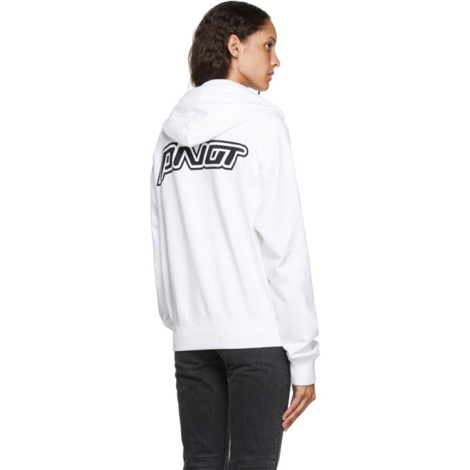 Off-White White Mona Lisa Hoodie Off-White