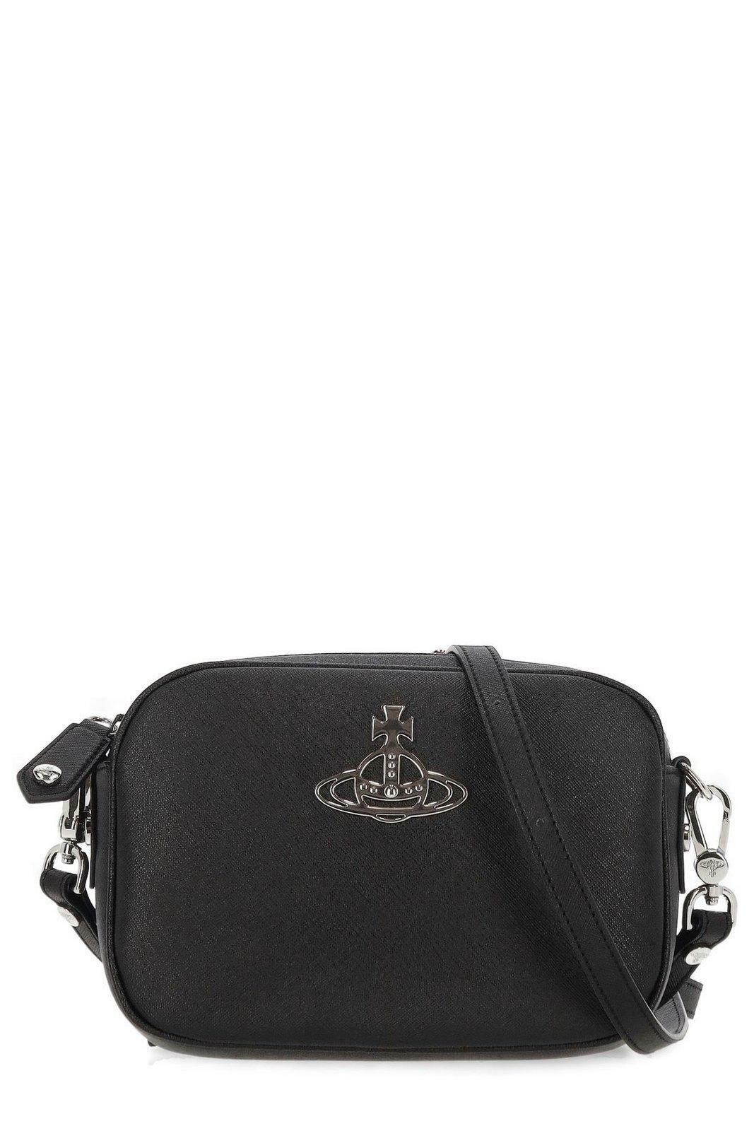Vivienne Westwood Black Louise Small Cross Body Bag Vivienne