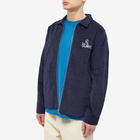 Butter Goods Men's Corduroy Flower Zip Through Jacket in Navy