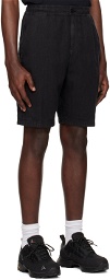 Stone Island Black Comfort Shorts