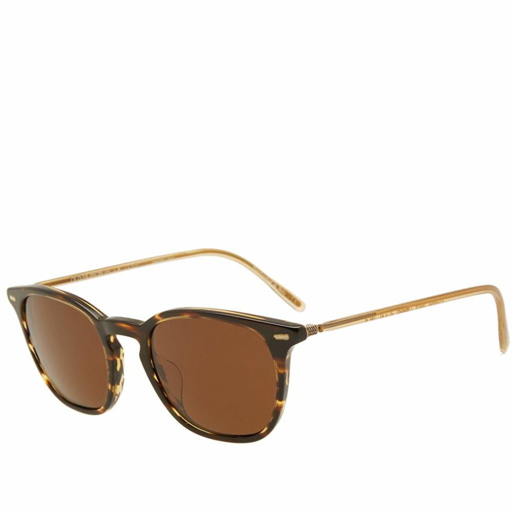 Photo: Oliver Peoples Heaton Sunglasses Brown