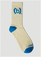 (B).rew Socks in Cream