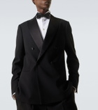 Giorgio Armani Virgin wool tuxedo blazer