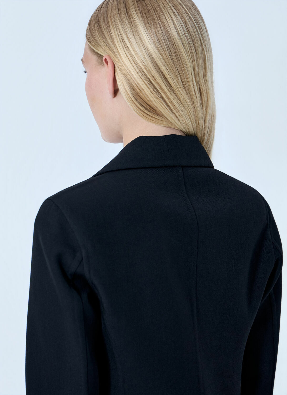 Jil Sander Single-Breasted Wool Coat