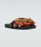Alanui - x Suicoke Bandana fringed sandals