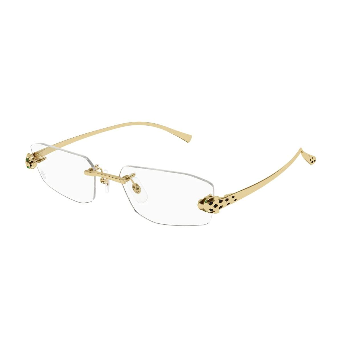 Cartier Eyewear Ct0494o Panthère De Cartier 001 Gold Glasses