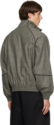 WILLY CHAVARRIA Gray Ruff Rider Track Jacket