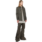 Rick Owens Gray Tower Bolan Bootcut Jeans
