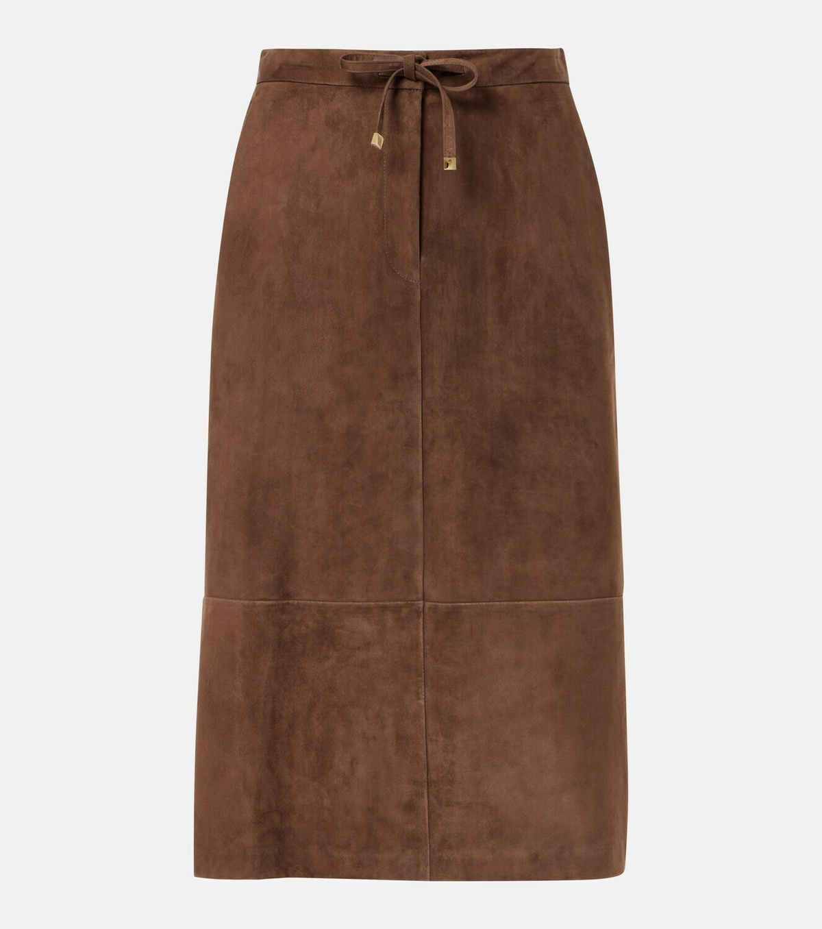 'S Max Mara Suede midi skirt