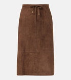 'S Max Mara Suede midi skirt