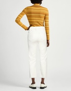 Mother Womens Jeans in Off white