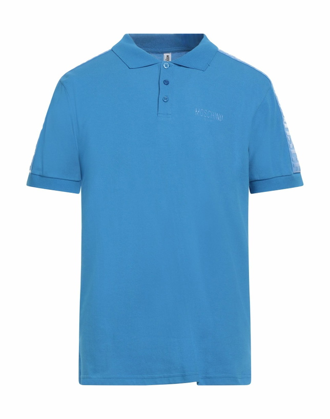 Photo: Moschino Mens Polo shirt Azure