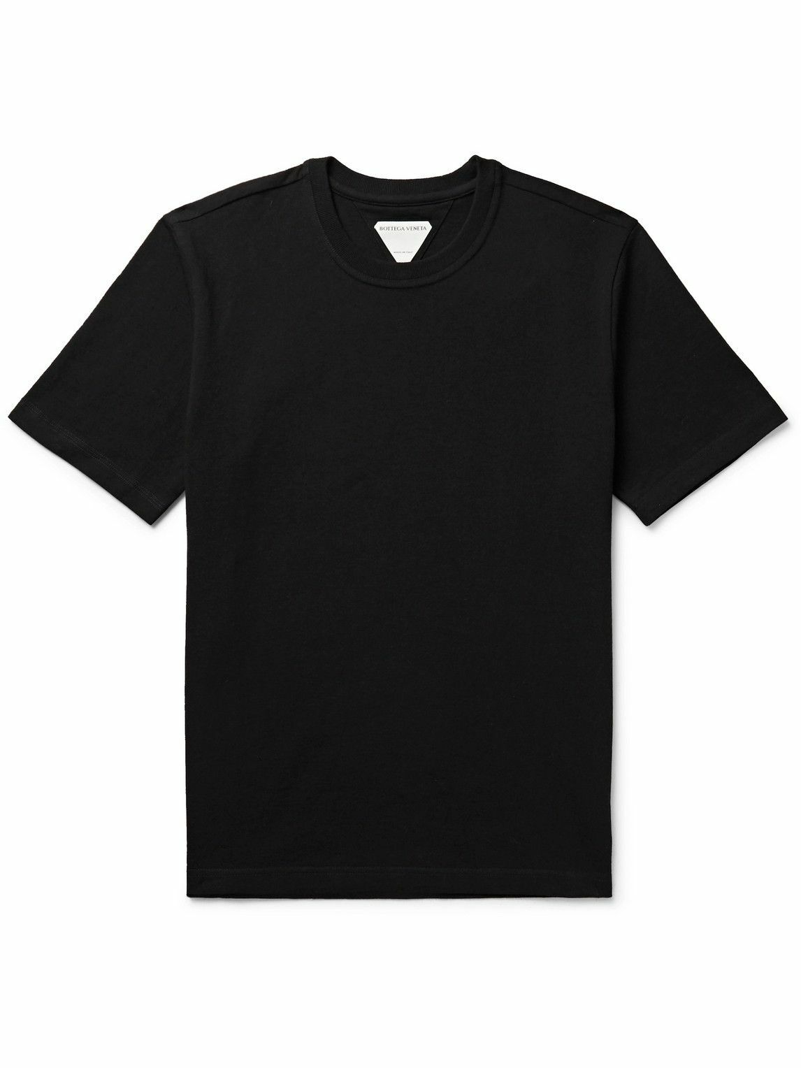 Bottega Veneta - Cotton-Jersey T-Shirt - Black Bottega Veneta