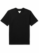 Bottega Veneta - Cotton-Jersey T-Shirt - Black