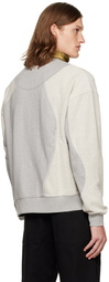 Andersson Bell Gray Paneled Sweatshirt