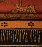 Etro Herald fringed wool throw