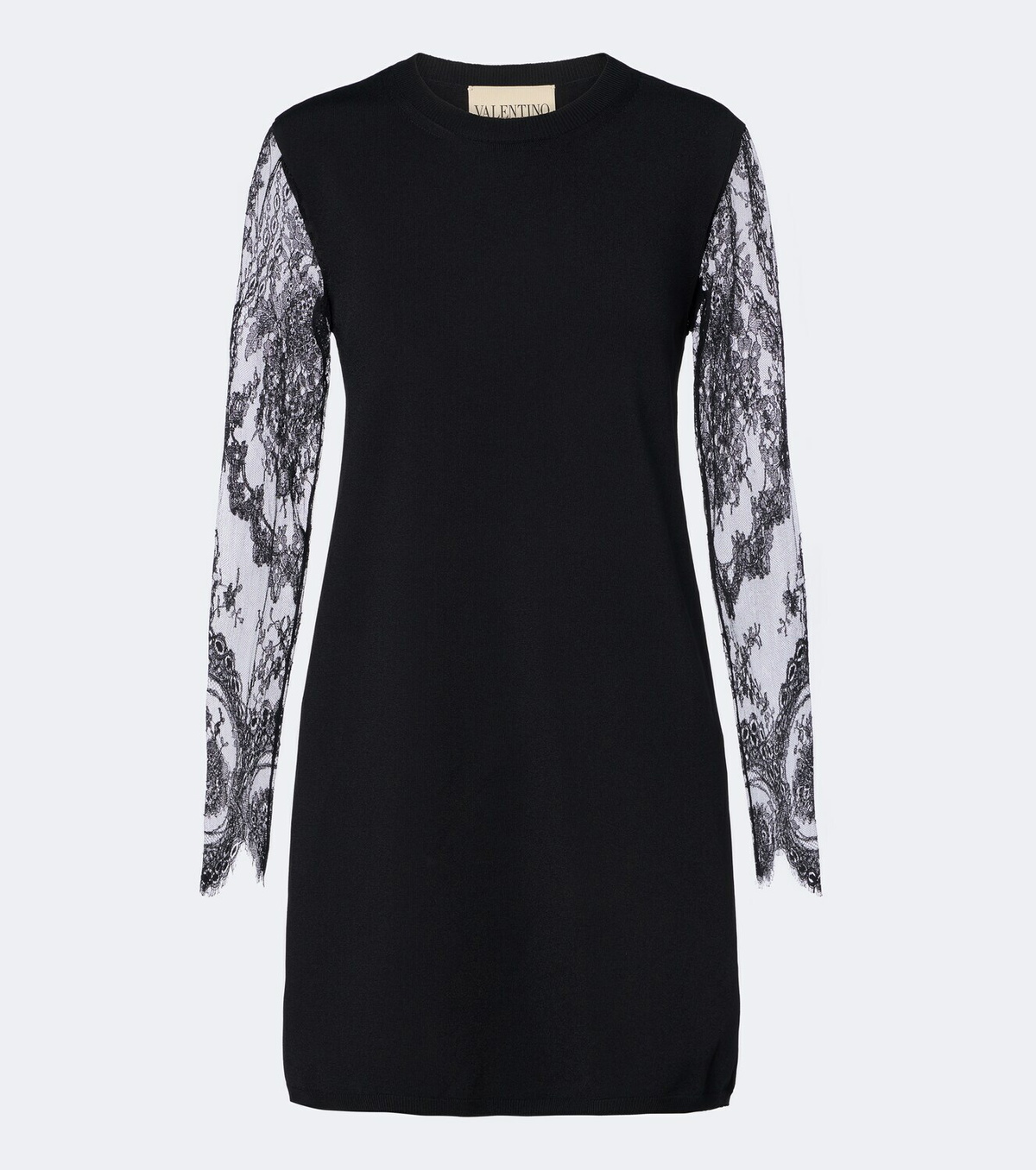 Valentino Lace-trimmed minidress
