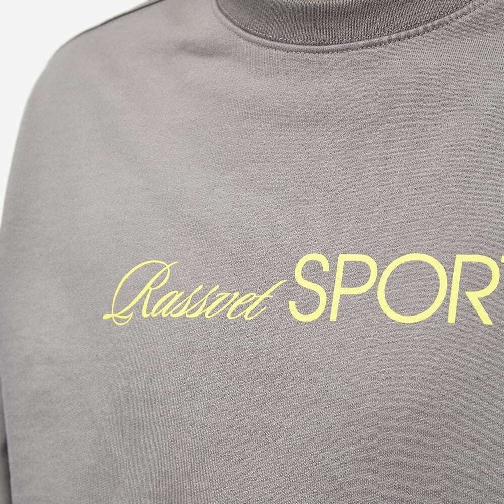 PACCBET Men's Sport Logo Crew Sweat in Grey PACCBET