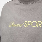 PACCBET Men's Sport Logo Crew Sweat in Grey