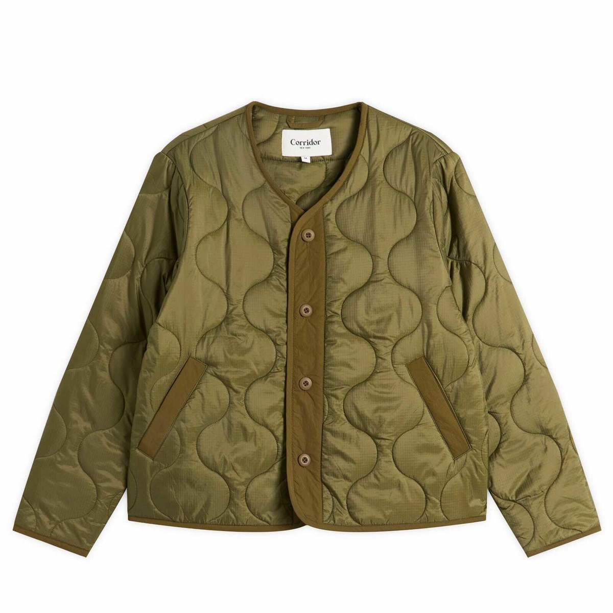 Corridor Men's Quilted Liner Jacket in Green