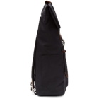 Master-Piece Co Black Two Buckles Backpack