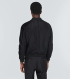 Tom Ford Patterned track jacket