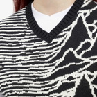 Pleasures Women's Interzone Sweater Vest in Black
