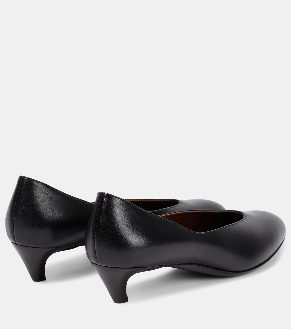 靴 The Row Almond Pumps 37 THE ROW | ザ ロウ（ザ ロー)｜NEW ALMOND PUMP/ブラック の通販