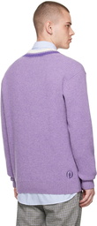 Manors Golf Purple 'The Open' Sweater