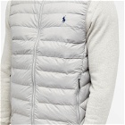 Polo Ralph Lauren Men's Terra Padded Vest in Light Grey Heather
