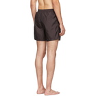 Fendi Black Fendi Mania Tech Swim Shorts