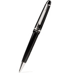 Montblanc - Meisterstück Resin and Platinum-Plated Ballpoint Pen - Men - Black