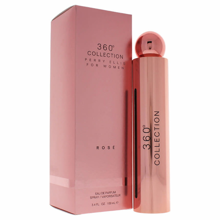 Photo: Perry Ellis Ladies 360 Degrees Collection Rose EDP Spray 3.4 oz Fragrances 844061009462