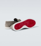Christian Louboutin Chambeliboat leather boat shoes