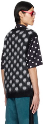 Marni Black Polka Dot Vest