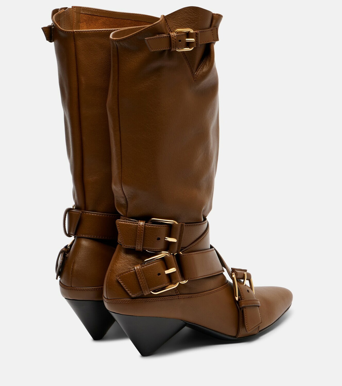 Zimmermann Orla 50 leather knee-high boots