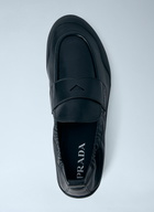 Prada Leather Slip-On Loafers