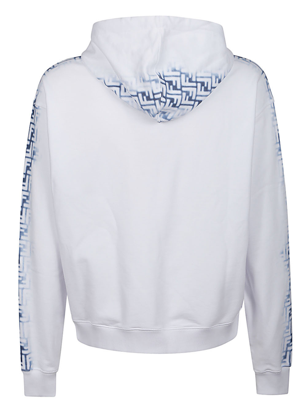 スウェット・トレーナー FENDI All over logo sweatshirt White FENDI - Logo Sweatshirt Fendi