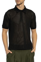 Courrèges Logo Embroidered Polo Shirt