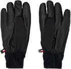 Moncler Grenoble Black Nylon Gloves