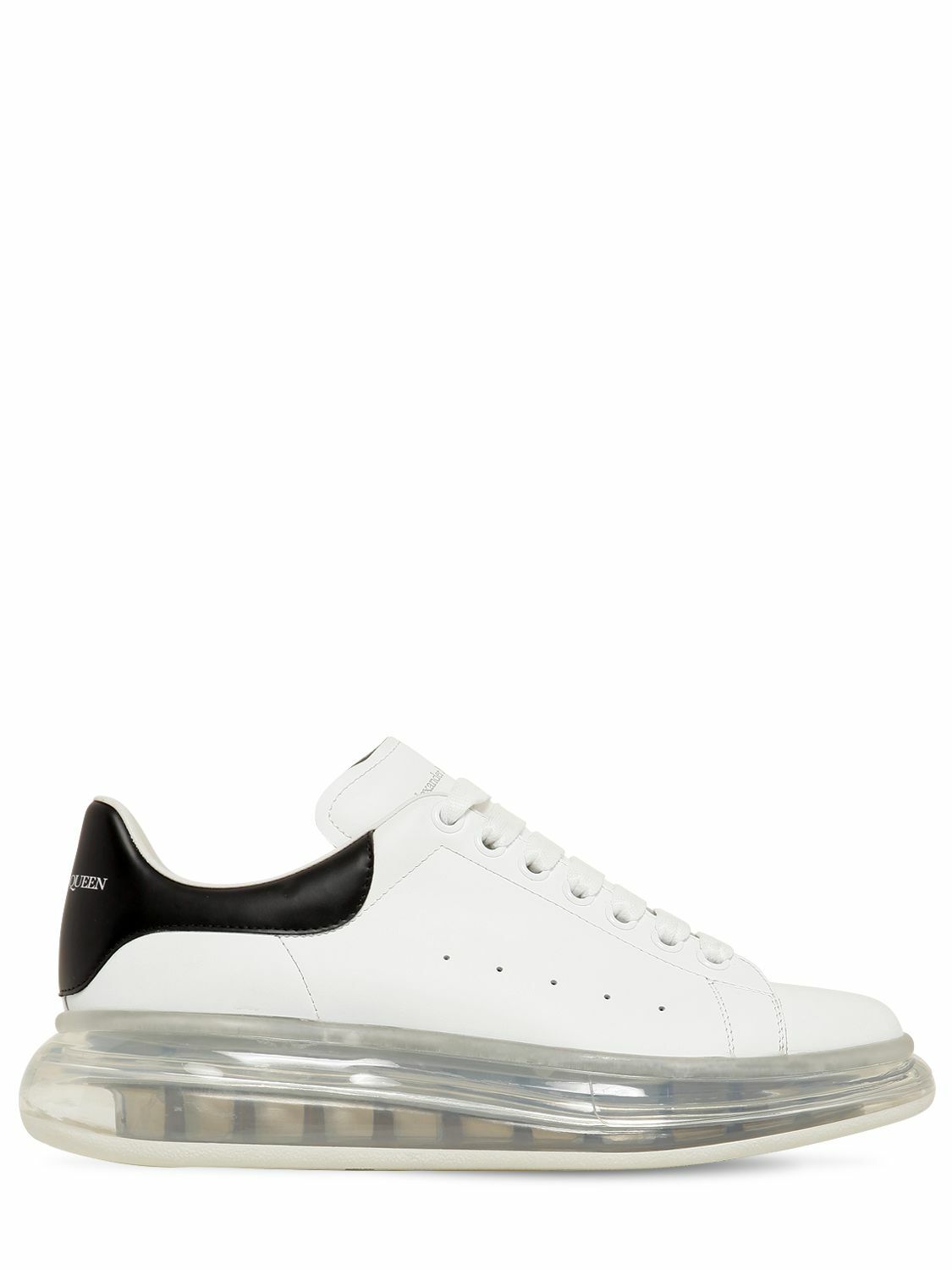 ALEXANDER MCQUEEN - 45mm Oversized Leather Sneakers Alexander McQueen