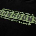 Noon Goons Men's Long Sleeve Haunted T-Shirt in Black