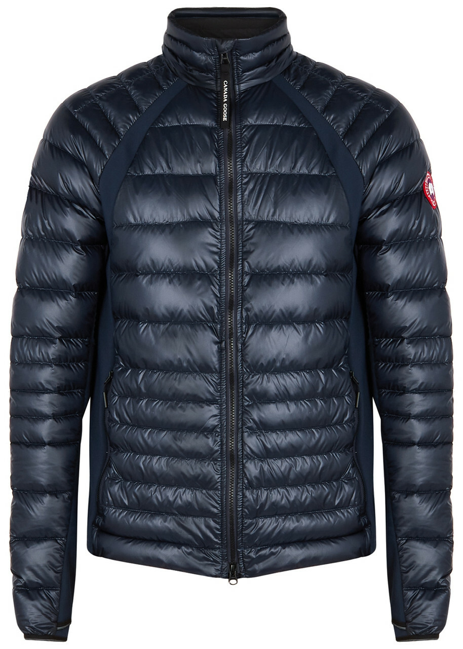 Canada Goose Hybridge Lite Black Quilted Shell Jacket Men s Designer Shell Jacket Male Canada Goose