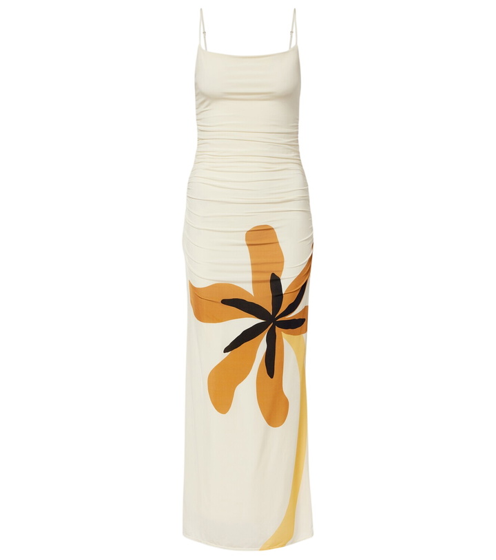 Photo: Cala de la Cruz Kim floral jersey maxi dress